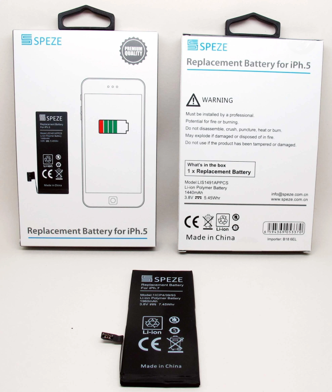 SPEZE IPHONE 5 COMPATIBLE BATTERY