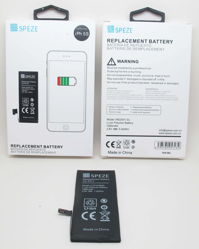 SPEZE IPHONE 5S COMPATIBLE BATTERY