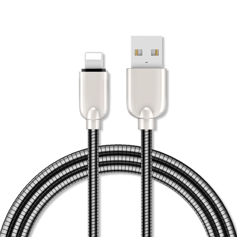 MONARCH METAL IPHONE COMPATIBLE CABLE GREY