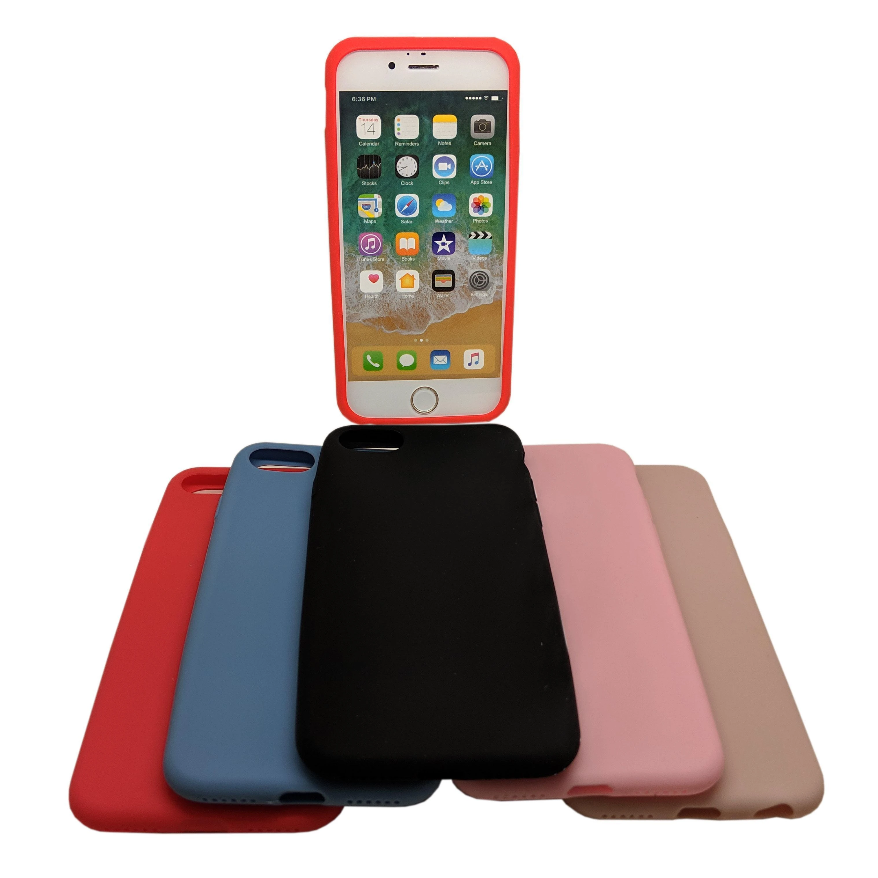 IPHONE 7/8 8 H33 SILICON CASE RED