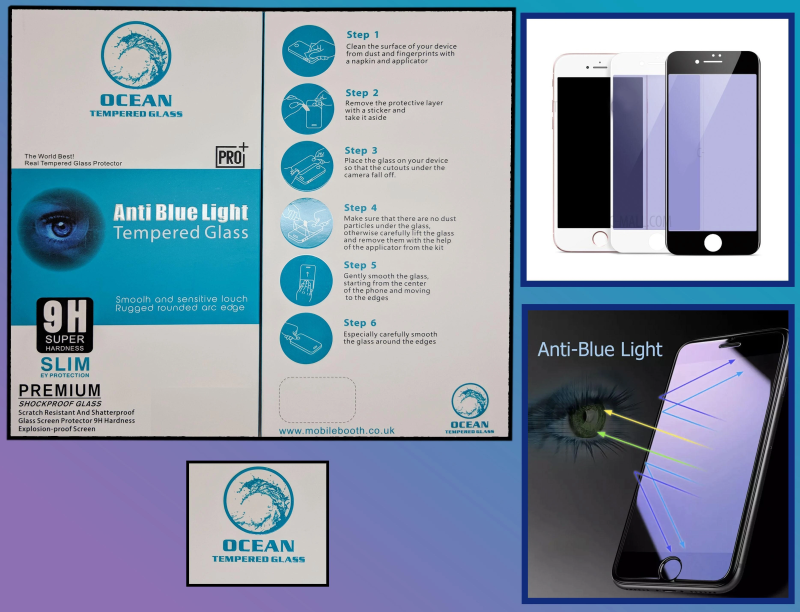 SAMSUNG S9 ANTI BLUE GLASS CLEAR